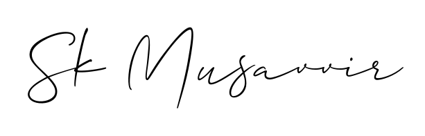 The Allison_Script font transforms the name Sk Musavvir into an executive sign with sharp precision and distinguished character. Sk Musavvir signature style 2 images and pictures png