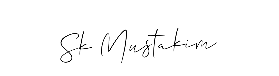 Best and Professional Signature Style for Sk Mustakim. Allison_Script Best Signature Style Collection. Sk Mustakim signature style 2 images and pictures png