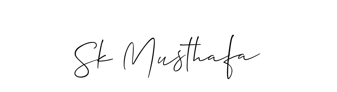 if you are searching for the best signature style for your name Sk Musthafa. so please give up your signature search. here we have designed multiple signature styles  using Allison_Script. Sk Musthafa signature style 2 images and pictures png
