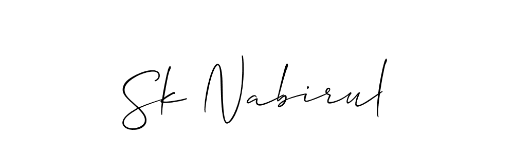 You can use this online signature creator to create a handwritten signature for the name Sk Nabirul. This is the best online autograph maker. Sk Nabirul signature style 2 images and pictures png