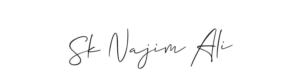 Once you've used our free online signature maker to create your best signature Allison_Script style, it's time to enjoy all of the benefits that Sk Najim Ali name signing documents. Sk Najim Ali signature style 2 images and pictures png