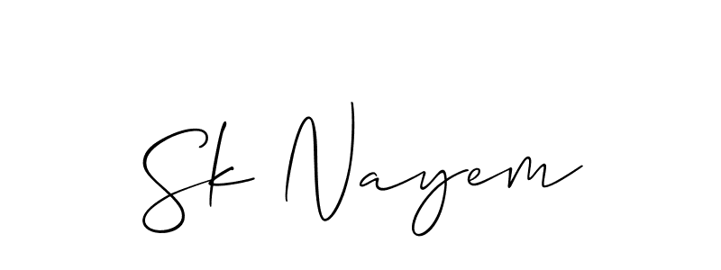 This is the best signature style for the Sk Nayem name. Also you like these signature font (Allison_Script). Mix name signature. Sk Nayem signature style 2 images and pictures png