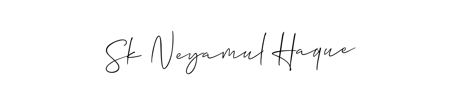 Once you've used our free online signature maker to create your best signature Allison_Script style, it's time to enjoy all of the benefits that Sk Neyamul Haque name signing documents. Sk Neyamul Haque signature style 2 images and pictures png