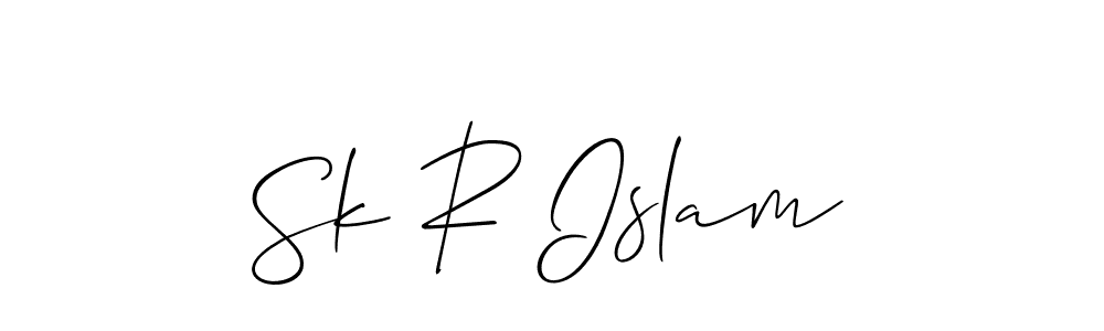 Make a beautiful signature design for name Sk R Islam. Use this online signature maker to create a handwritten signature for free. Sk R Islam signature style 2 images and pictures png