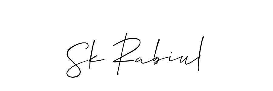 See photos of Sk Rabiul official signature by Spectra . Check more albums & portfolios. Read reviews & check more about Allison_Script font. Sk Rabiul signature style 2 images and pictures png