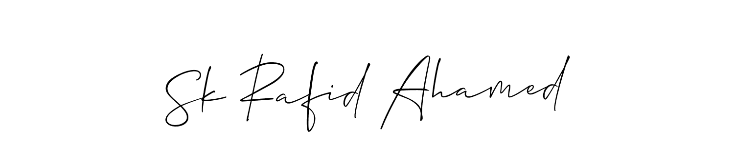 Make a beautiful signature design for name Sk Rafid Ahamed. Use this online signature maker to create a handwritten signature for free. Sk Rafid Ahamed signature style 2 images and pictures png