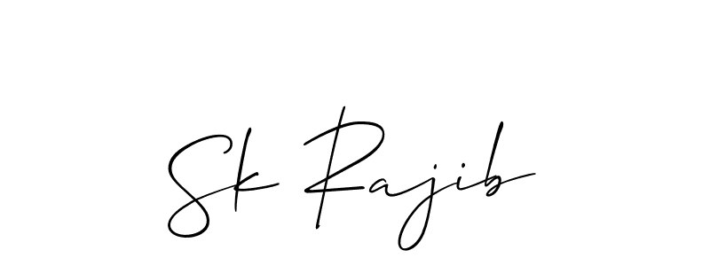 Make a short Sk Rajib signature style. Manage your documents anywhere anytime using Allison_Script. Create and add eSignatures, submit forms, share and send files easily. Sk Rajib signature style 2 images and pictures png