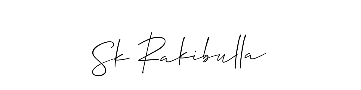 Once you've used our free online signature maker to create your best signature Allison_Script style, it's time to enjoy all of the benefits that Sk Rakibulla name signing documents. Sk Rakibulla signature style 2 images and pictures png
