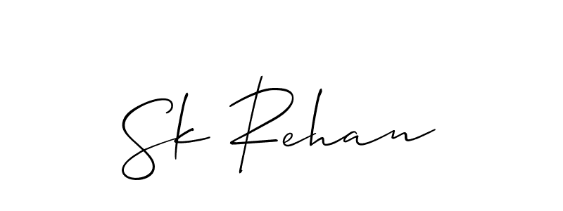 Once you've used our free online signature maker to create your best signature Allison_Script style, it's time to enjoy all of the benefits that Sk Rehan name signing documents. Sk Rehan signature style 2 images and pictures png