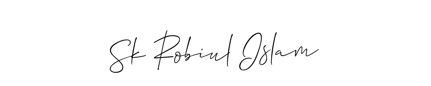 You can use this online signature creator to create a handwritten signature for the name Sk Robiul Islam. This is the best online autograph maker. Sk Robiul Islam signature style 2 images and pictures png