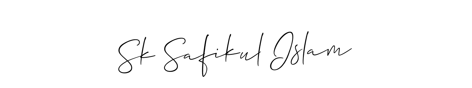 Make a beautiful signature design for name Sk Safikul Islam. Use this online signature maker to create a handwritten signature for free. Sk Safikul Islam signature style 2 images and pictures png