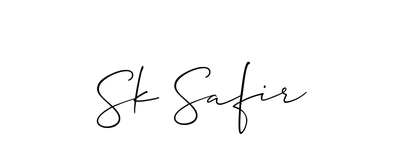 See photos of Sk Safir official signature by Spectra . Check more albums & portfolios. Read reviews & check more about Allison_Script font. Sk Safir signature style 2 images and pictures png