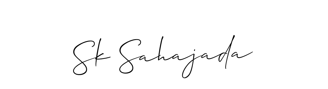 You can use this online signature creator to create a handwritten signature for the name Sk Sahajada. This is the best online autograph maker. Sk Sahajada signature style 2 images and pictures png