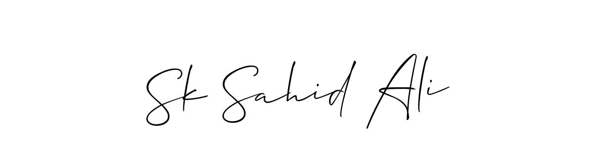 Best and Professional Signature Style for Sk Sahid Ali. Allison_Script Best Signature Style Collection. Sk Sahid Ali signature style 2 images and pictures png