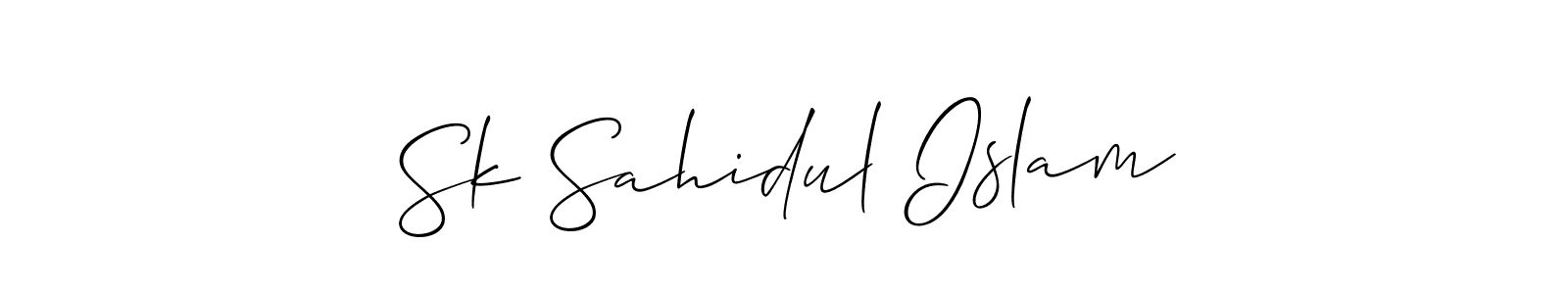 You can use this online signature creator to create a handwritten signature for the name Sk Sahidul Islam. This is the best online autograph maker. Sk Sahidul Islam signature style 2 images and pictures png