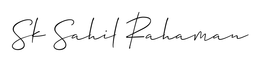 A modern signature idea for name Sk Sahil Rahaman using Allison_Script font. Clean strokes and elegant curves make it stand out instantly. Sk Sahil Rahaman signature style 2 images and pictures png