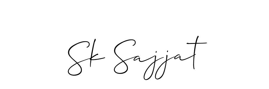 Here are the top 10 professional signature styles for the name Sk Sajjat. These are the best autograph styles you can use for your name. Sk Sajjat signature style 2 images and pictures png