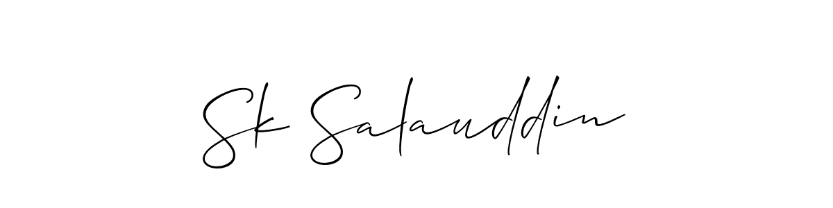 Make a beautiful signature design for name Sk Salauddin. Use this online signature maker to create a handwritten signature for free. Sk Salauddin signature style 2 images and pictures png