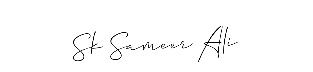 Here are the top 10 professional signature styles for the name Sk Sameer Ali. These are the best autograph styles you can use for your name. Sk Sameer Ali signature style 2 images and pictures png