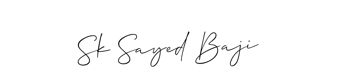 Make a beautiful signature design for name Sk Sayed Baji. Use this online signature maker to create a handwritten signature for free. Sk Sayed Baji signature style 2 images and pictures png