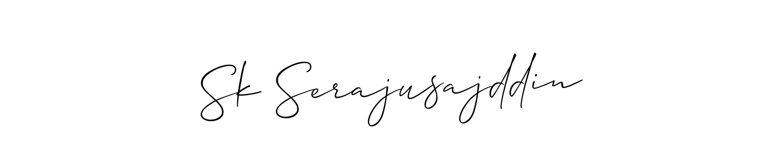 Once you've used our free online signature maker to create your best signature Allison_Script style, it's time to enjoy all of the benefits that Sk Serajusajddin name signing documents. Sk Serajusajddin signature style 2 images and pictures png