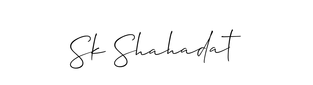 Once you've used our free online signature maker to create your best signature Allison_Script style, it's time to enjoy all of the benefits that Sk Shahadat name signing documents. Sk Shahadat signature style 2 images and pictures png