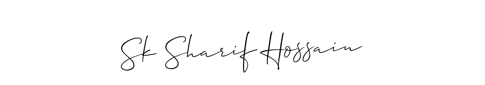 Best and Professional Signature Style for Sk Sharif Hossain. Allison_Script Best Signature Style Collection. Sk Sharif Hossain signature style 2 images and pictures png