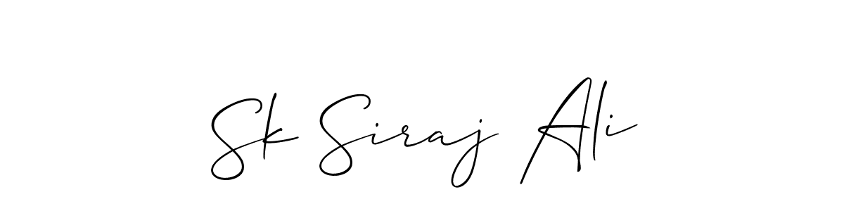Once you've used our free online signature maker to create your best signature Allison_Script style, it's time to enjoy all of the benefits that Sk Siraj Ali name signing documents. Sk Siraj Ali signature style 2 images and pictures png