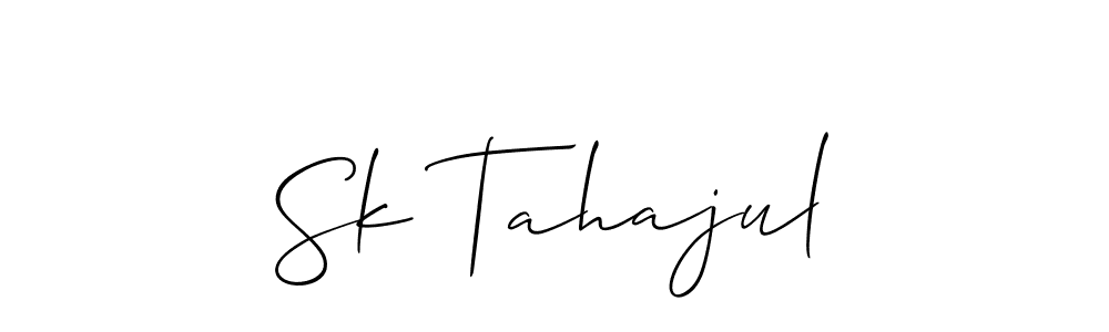 This is the best signature style for the Sk Tahajul name. Also you like these signature font (Allison_Script). Mix name signature. Sk Tahajul signature style 2 images and pictures png