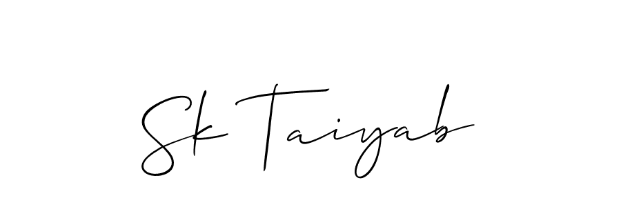 You can use this online signature creator to create a handwritten signature for the name Sk Taiyab. This is the best online autograph maker. Sk Taiyab signature style 2 images and pictures png