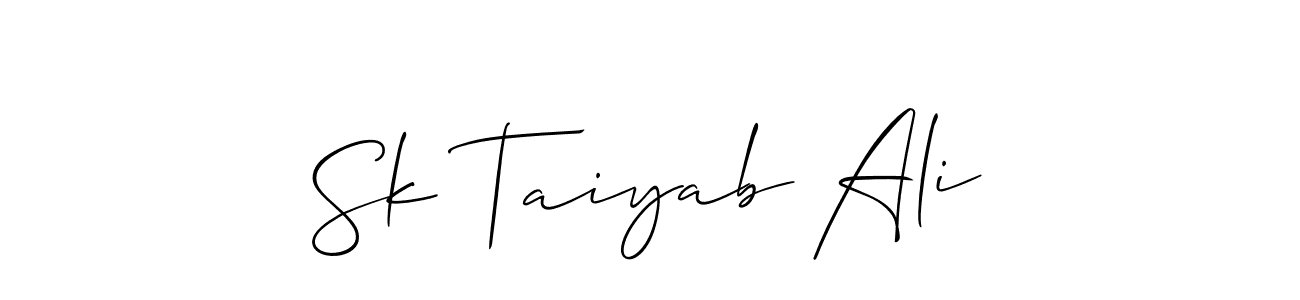 Here are the top 10 professional signature styles for the name Sk Taiyab Ali. These are the best autograph styles you can use for your name. Sk Taiyab Ali signature style 2 images and pictures png