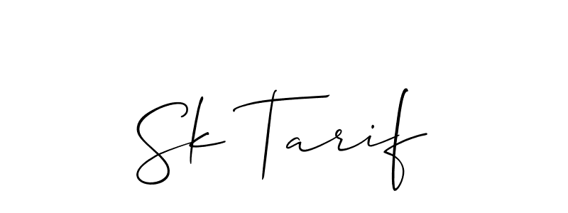 Once you've used our free online signature maker to create your best signature Allison_Script style, it's time to enjoy all of the benefits that Sk Tarif name signing documents. Sk Tarif signature style 2 images and pictures png