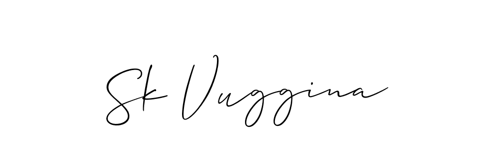 Make a beautiful signature design for name Sk Vuggina. Use this online signature maker to create a handwritten signature for free. Sk Vuggina signature style 2 images and pictures png