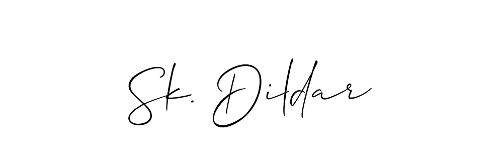 Here are the top 10 professional signature styles for the name Sk. Dildar. These are the best autograph styles you can use for your name. Sk. Dildar signature style 2 images and pictures png