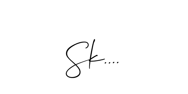 Make a short Sk.... signature style. Manage your documents anywhere anytime using Allison_Script. Create and add eSignatures, submit forms, share and send files easily. Sk.... signature style 2 images and pictures png