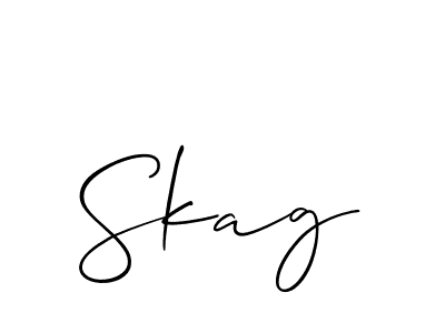 You can use this online signature creator to create a handwritten signature for the name Skag. This is the best online autograph maker. Skag signature style 2 images and pictures png