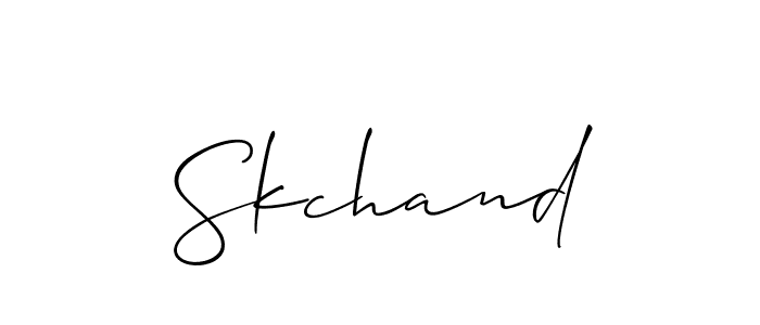 You can use this online signature creator to create a handwritten signature for the name Skchand. This is the best online autograph maker. Skchand signature style 2 images and pictures png