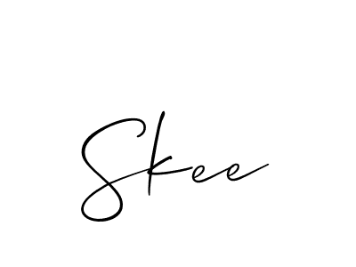 Best and Professional Signature Style for Skee. Allison_Script Best Signature Style Collection. Skee signature style 2 images and pictures png