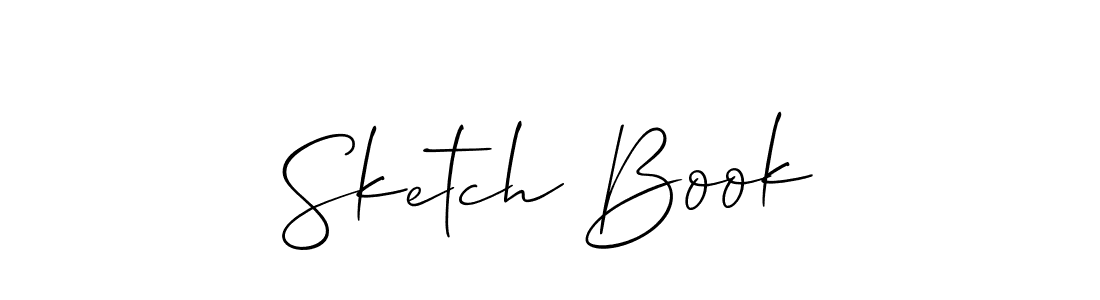 This is the best signature style for the Sketch Book name. Also you like these signature font (Allison_Script). Mix name signature. Sketch Book signature style 2 images and pictures png