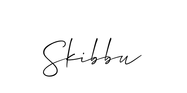 Make a short Skibbu signature style. Manage your documents anywhere anytime using Allison_Script. Create and add eSignatures, submit forms, share and send files easily. Skibbu signature style 2 images and pictures png