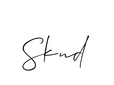 Here are the top 10 professional signature styles for the name Sknd. These are the best autograph styles you can use for your name. Sknd signature style 2 images and pictures png