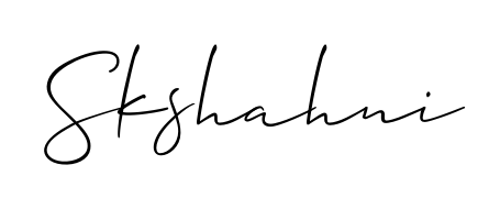 How to make Skshahni signature? Allison_Script is a professional autograph style. Create handwritten signature for Skshahni name. Skshahni signature style 2 images and pictures png