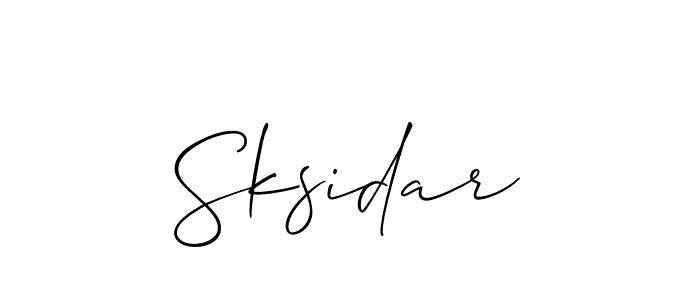 Similarly Allison_Script is the best handwritten signature design. Signature creator online .You can use it as an online autograph creator for name Sksidar. Sksidar signature style 2 images and pictures png