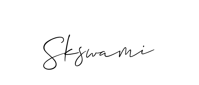 Make a beautiful signature design for name Skswami. Use this online signature maker to create a handwritten signature for free. Skswami signature style 2 images and pictures png