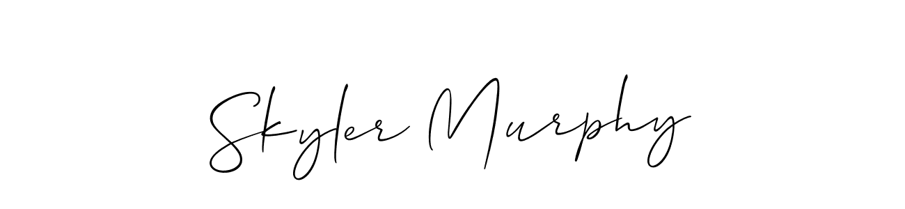 if you are searching for the best signature style for your name Skyler Murphy. so please give up your signature search. here we have designed multiple signature styles  using Allison_Script. Skyler Murphy signature style 2 images and pictures png