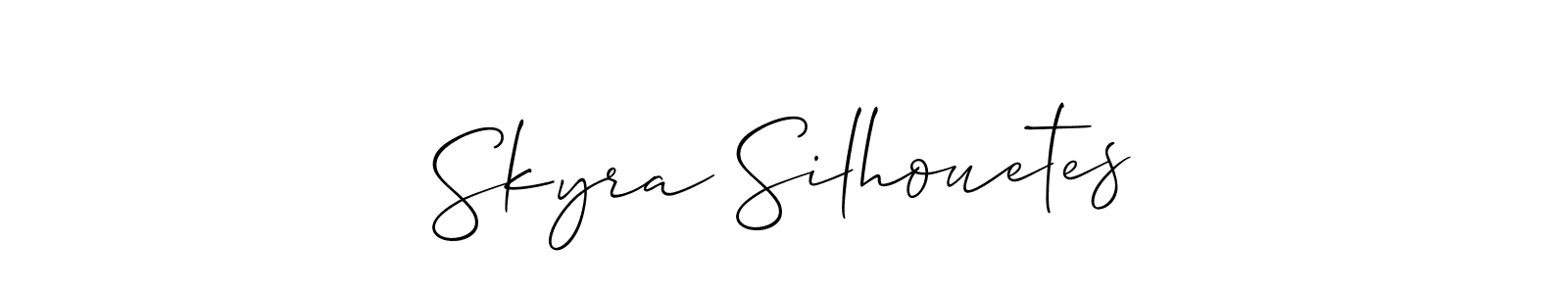 Here are the top 10 professional signature styles for the name Skyra Silhouetes. These are the best autograph styles you can use for your name. Skyra Silhouetes signature style 2 images and pictures png