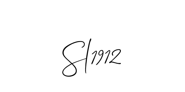 Use a signature maker to create a handwritten signature online. With this signature software, you can design (Allison_Script) your own signature for name Sl1912. Sl1912 signature style 2 images and pictures png