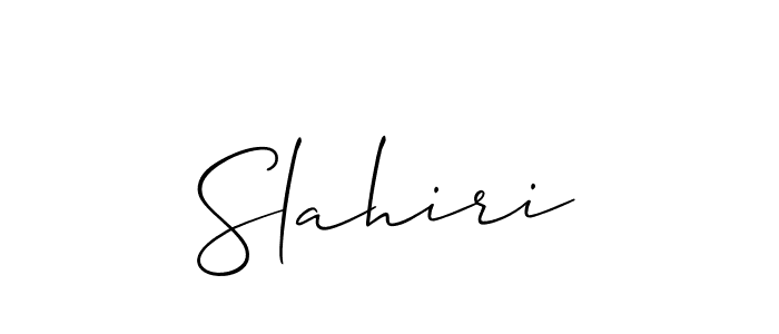 Similarly Allison_Script is the best handwritten signature design. Signature creator online .You can use it as an online autograph creator for name Slahiri. Slahiri signature style 2 images and pictures png