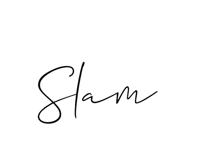 You can use this online signature creator to create a handwritten signature for the name Slam. This is the best online autograph maker. Slam signature style 2 images and pictures png