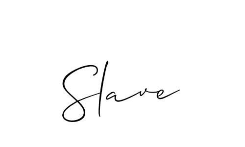 The best way (Allison_Script) to make a short signature is to pick only two or three words in your name. The name Slave include a total of six letters. For converting this name. Slave signature style 2 images and pictures png